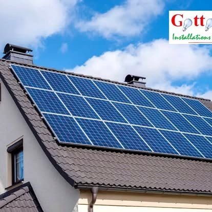 Installation solaire sur toit